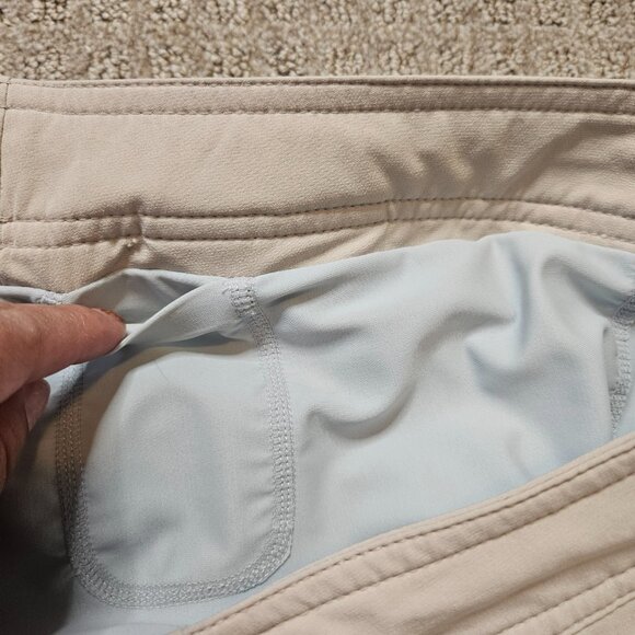 Ten Thousand The Foundation Short 34×7” Men’s SZ Large Training Shorts Tan Lined - Picture 8 of 11